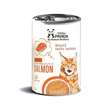 שימור לחתול גולדן פנדה סלמון 1