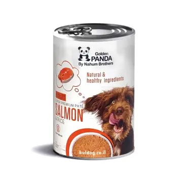 שימור פנדה כלב פטה סלמון