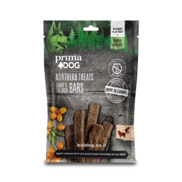 חטיף לכלב פרימה דוג nothern treat כבש וסלמון