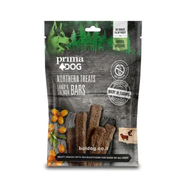 חטיף לכלב פרימה דוג nothern treat כבש וסלמון