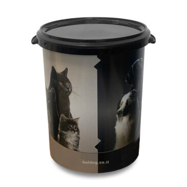 מיכל אחסון אוכל לכלבים 50 ליטר