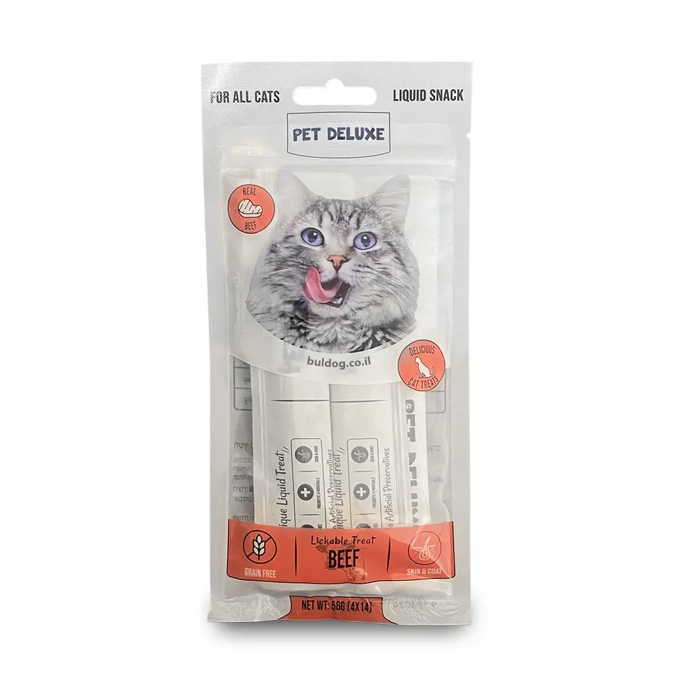 חטיף ליקוק פט דלוקס בקר בולדוג