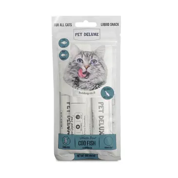 חטיף ליקוק פט דלוקס דג קוד ועוף בולדוג