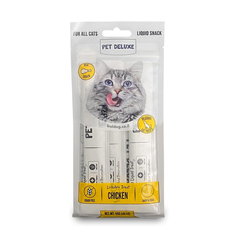חטיף ליקוק פט דלוקס עוף בולדוג