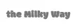 logo the milky way cat brand