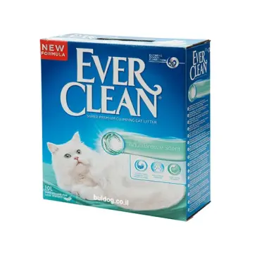 חול לחתול אבר קלין Aqua Breeze פס תכלת 10 ליטר – 8.3 קג