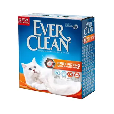 חול לחתול אבר קלין Fast Acting פס כתום 10 ליטר – 8.3 קג