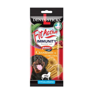 פיט אקטיב דנטלי לכלב גדול חמוציות