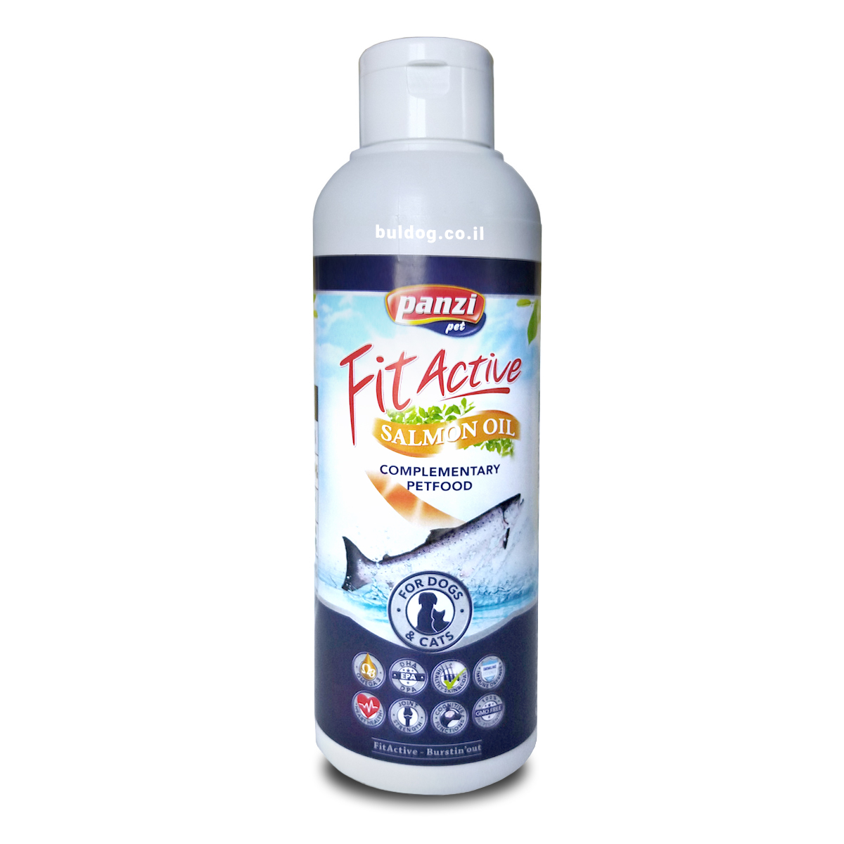 שמן סלמון פיט אקטיב בקבוק קטןן