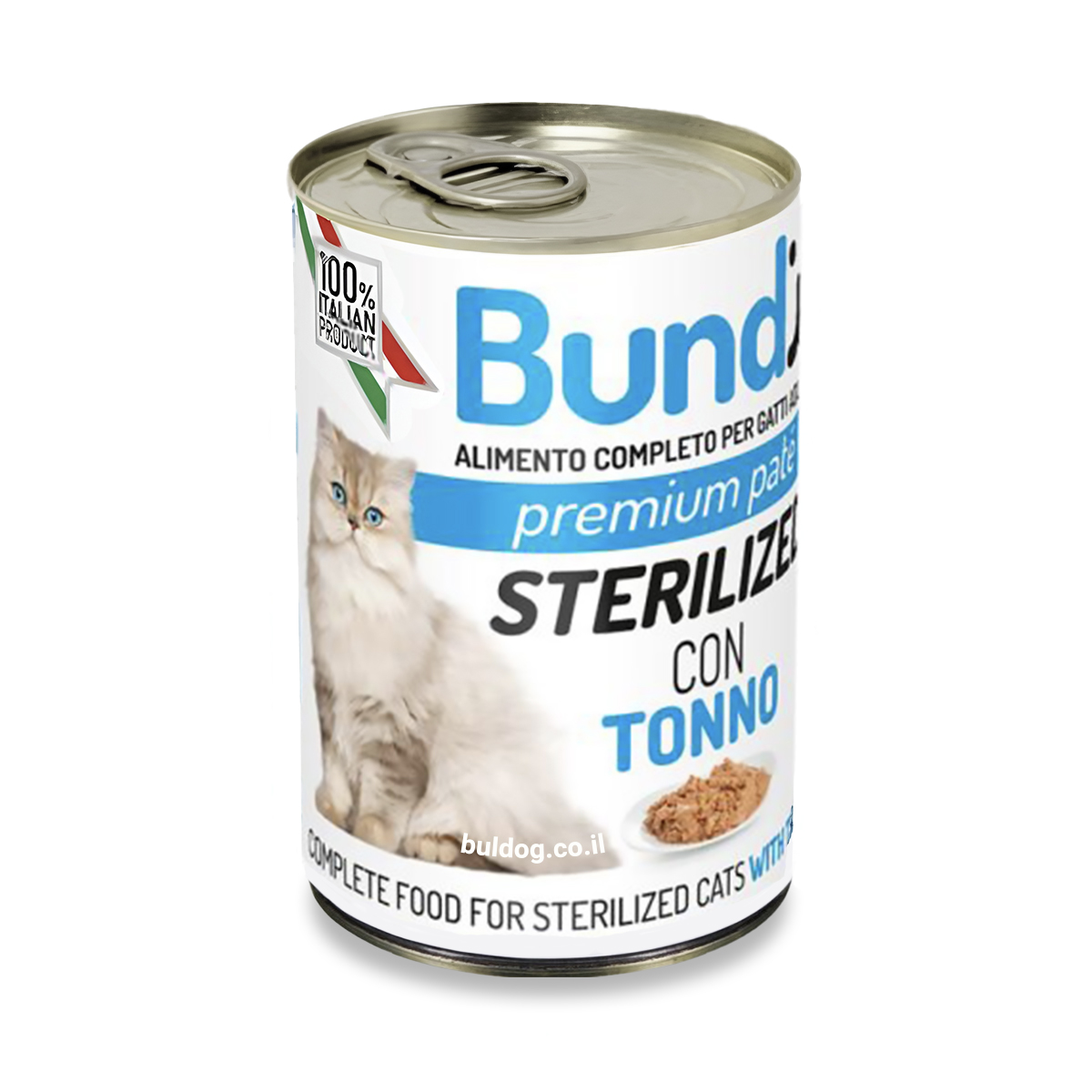 באנדי חתול 400 גרם סטרלייזד טונה