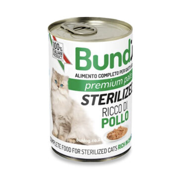 באנדי חתול 400 גרם סטרלייזד עוף