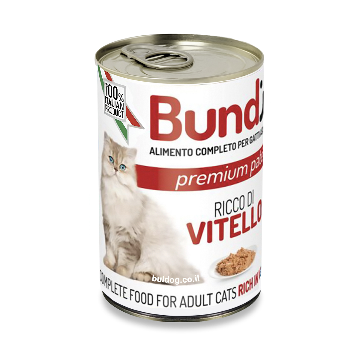 באנדי חתול 400 גרם עגל