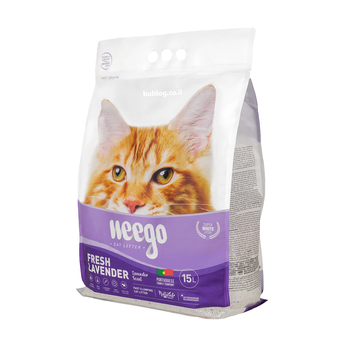 חול מתגבש איכותי וויגו עם לבנדר