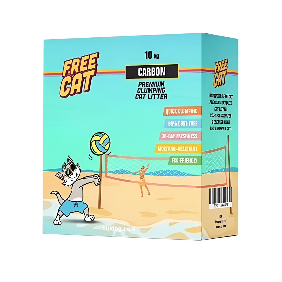 חול מתגבש פרי קט קרבון פחם פעיל