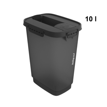 דלי אחסון cody שחור 10 ליט