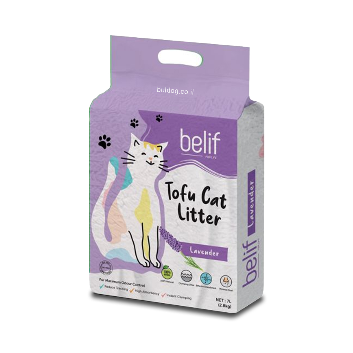 חול טופו בליף לבנדר