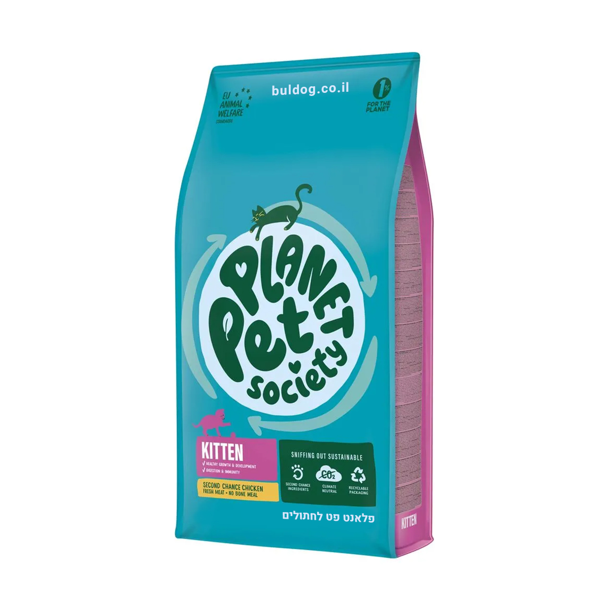מזון לחתולים פלאנט פט קיטן לגורי חתול וחתולות מניקות