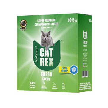 חול CAT REX מונע ריחות 10.5 קג