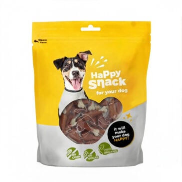 אריזת חיסכון! הפי סנאק עצמות סידן פולקע עוף 700 גרם חדש