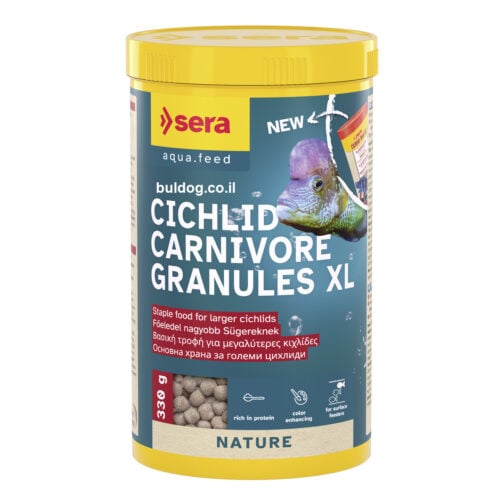 18 4001942548021 sera cichlid carnivore granules xl 1l