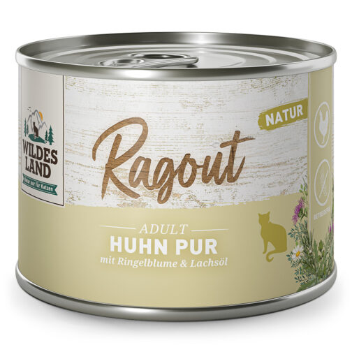ווילדס לנד Ragout עוף עם קלנדולה לחתול 180 גרם