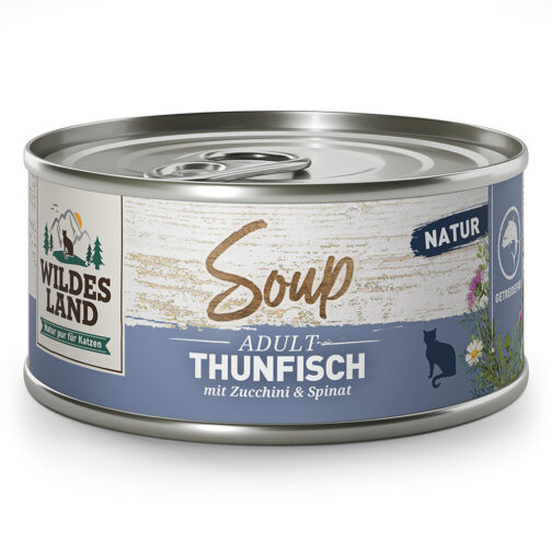 ווילדס לנד Soup טונה עם קישוא ותרד לחתול 80 גרם