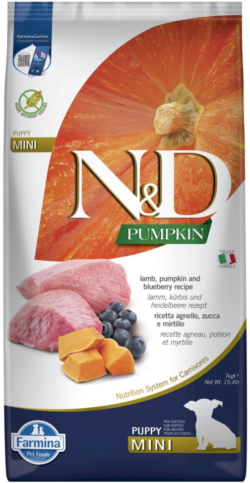 farmina nd pumpkin lamb blueberry puppy mini 7kg.jpg