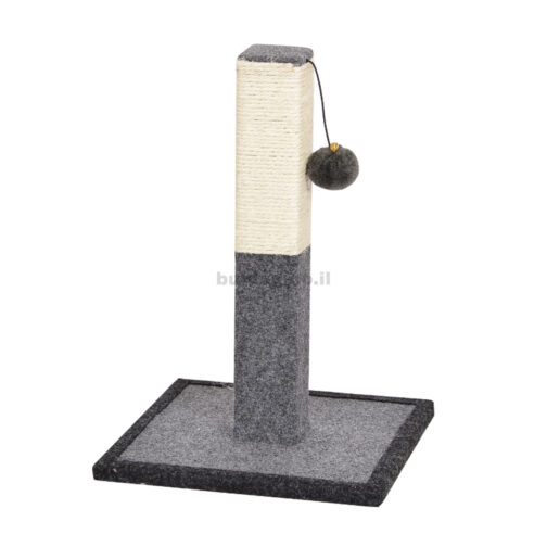 עמוד גירוד לחתול HY18173 עם כדור - 41.5×30×30 סמ