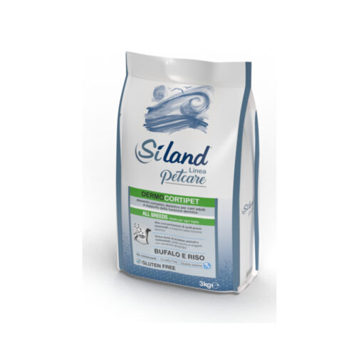 siland petcare dermocortipet buffalo rice adult dog 3kg