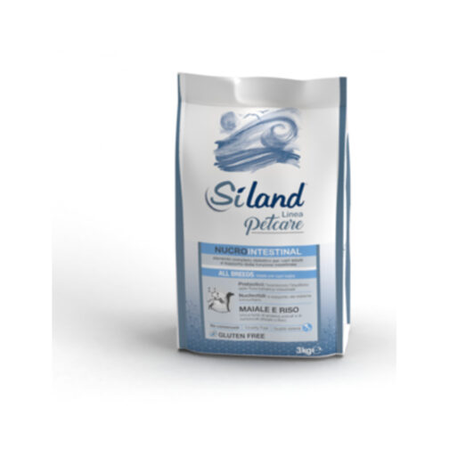 siland petcare nucrointestinal pork rice adult dog 3kg
